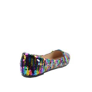 Chase & Chloe Shoes - Women's Burgundy Multi Pointy Toe Flat Ballet Chase & Chloe Shoes - Women's Burgundy Multi Pointy Toe Flat Ballet